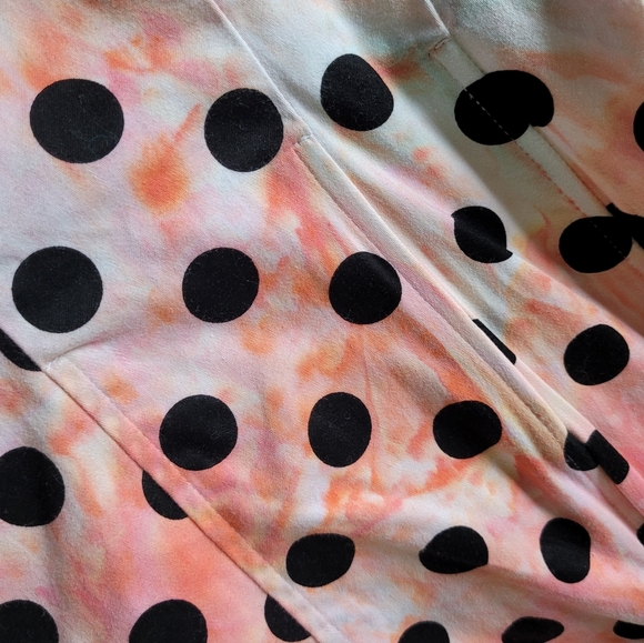 Ice Dyed Retro Style Dress - Picture 3 of 7